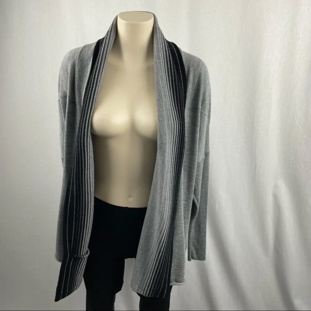 Icebreaker Athena Wrap merino cardigan M - Picture 7 of 11